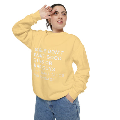 Tacos and Bondage Sweatshirt