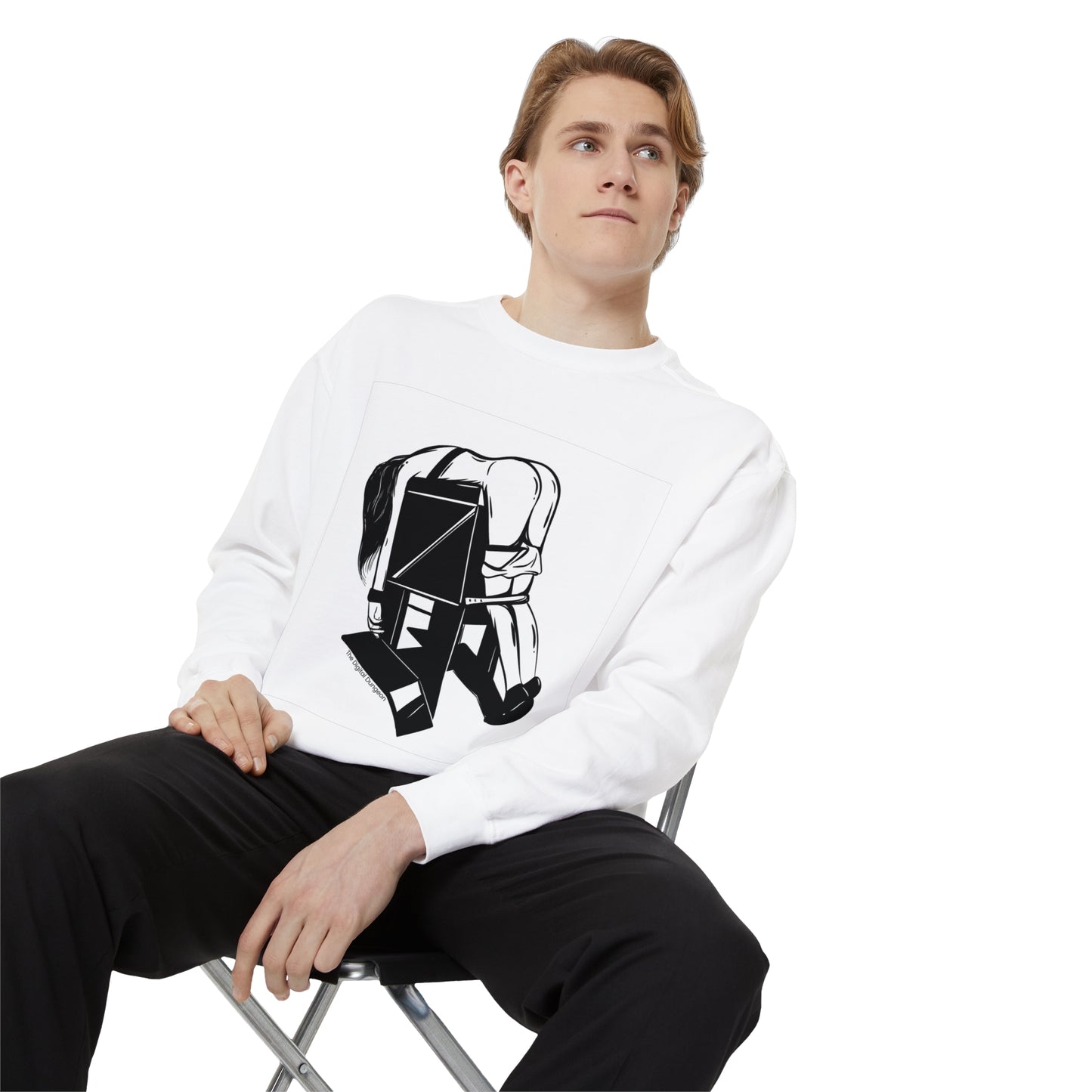 Spanking Bench Vintage Fetish Graphic Woman Bondage Sweatshirt / Sweater / Jumper