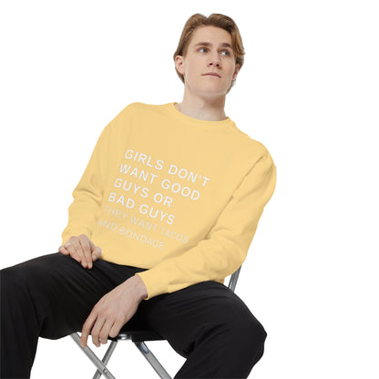 Tacos and Bondage Sweatshirt