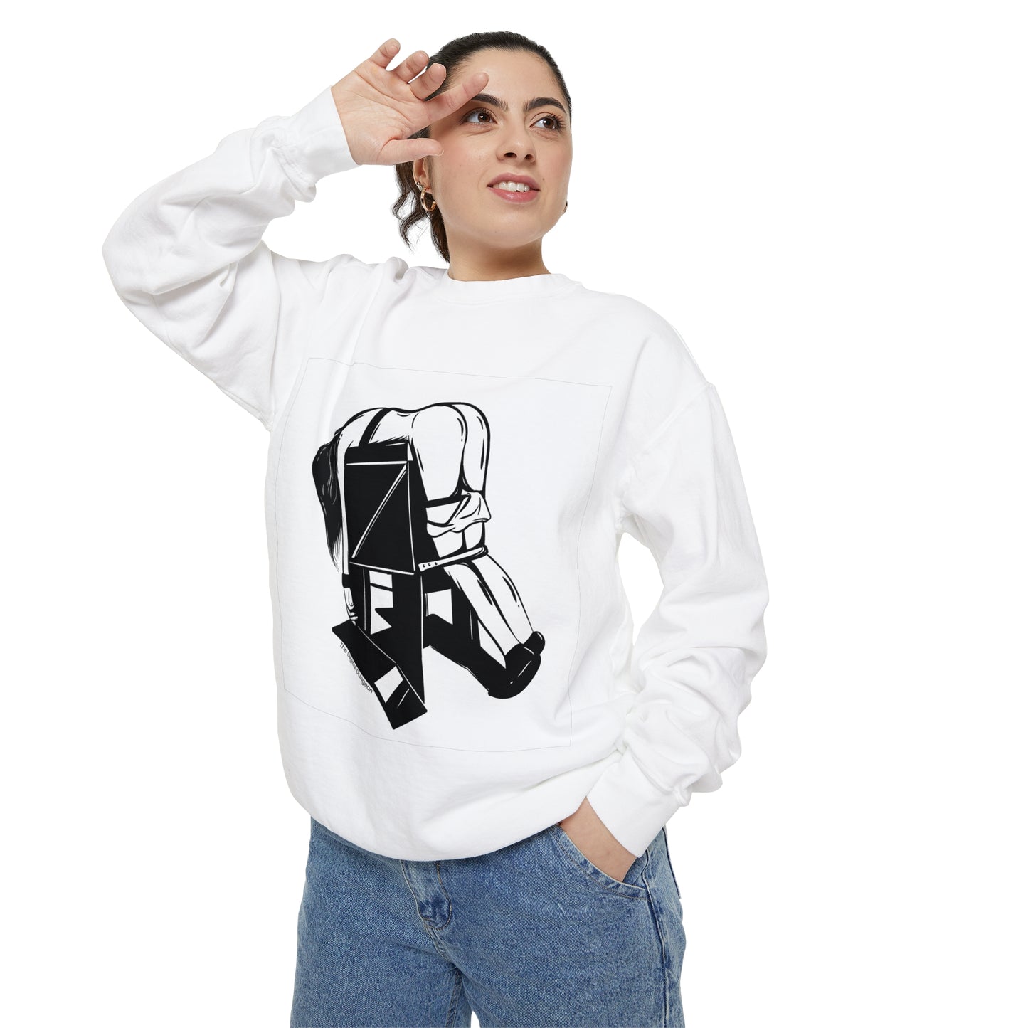 Spanking Bench Vintage Fetish Graphic Woman Bondage Sweatshirt / Sweater / Jumper